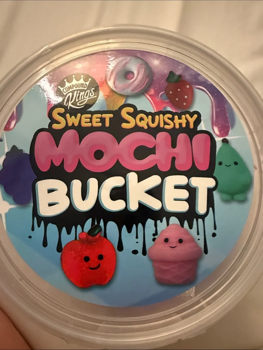 Sweet Squishy Mochi Bucket